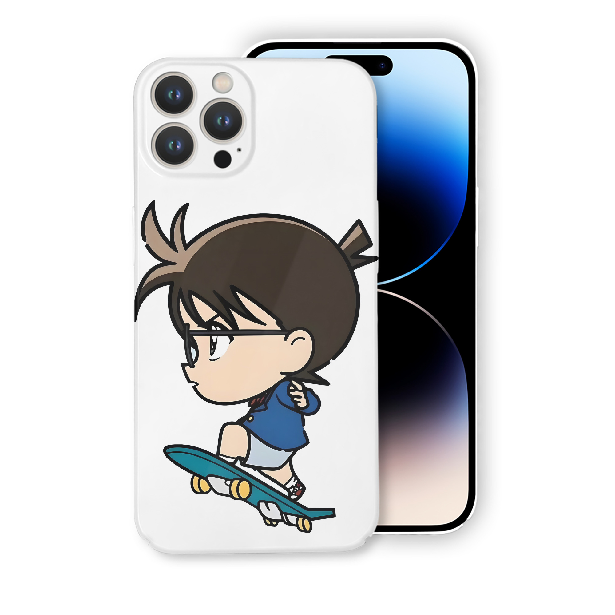 （画像用） 名探偵コナン 江戸川 コナン Detective Conan Conan Edogawa 【iPhone 14シリーズ対応】ハードケース